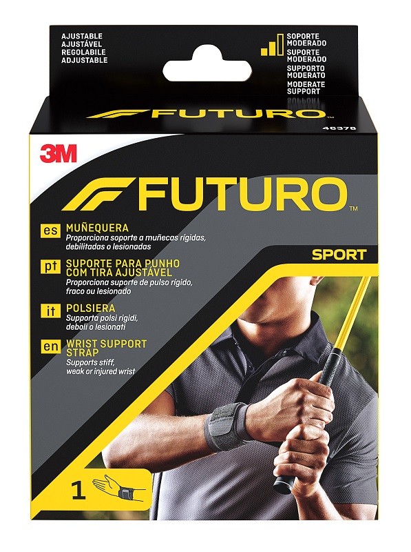 POLSINO ELASTICO UNIVERSALE FUTURO SPORT NERO - Pharmaleader