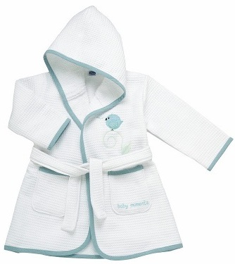 CHICCO ACCAPPATOIO PIQ AZZURRO UCCELLO 12 MESI+ - Pharmaleader
