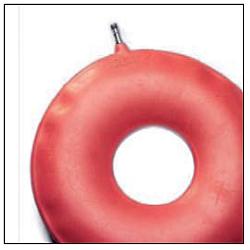 CIAMBELLA PER INVALIDI GONFIABILE IN GOMMA TEAM DELUXE IN SACCHETTO DIAMETRO 43 CM 1 PEZZO - Pharmaleader