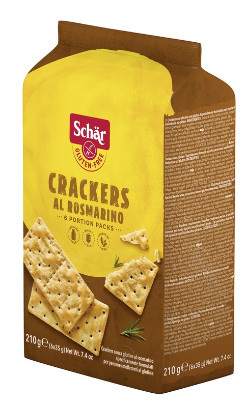 SCHAR CRACKERS AL ROSMARINO 6 CONFEZIONI DA 35 G - Pharmaleader