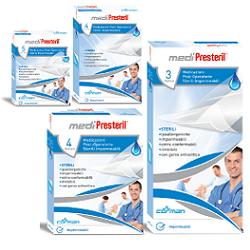 MEDICAZIONE POST OPERATORIA MEDIPRESTERIL IMPERMEABILE 10X15CM 4 PEZZI - Pharmaleader