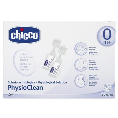SOLUZIONE FISIOLOGICA PHYSIOCLEAN 2ML 20 PEZZI - Pharmaleader