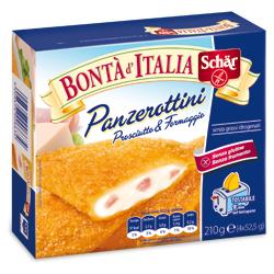 SCHAR SURGELATI PANZEROTTINI PROSCIUTTO & FORMAGGIO BONTA' D'ITALIA 4 X 52,5 G - Pharmaleader