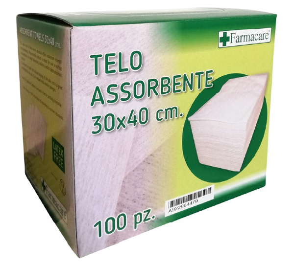 TELO ASSORBENTE 30X40CM 100 PEZZI - Pharmaleader
