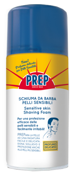 PREP SCHIUMA BARBA PELLE SENSIBILE 300 ML - Pharmaleader