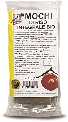 MOCHI DI RISO INTEGRALE BIO 250 G - Pharmaleader