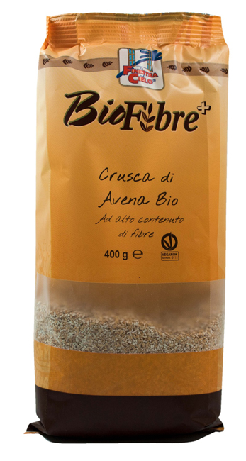 FSC BIOFIBRE+ CRUSCA DI AVENA BIO AD ALTO CONTENUTO DI FIBRA 400 G - Pharmaleader