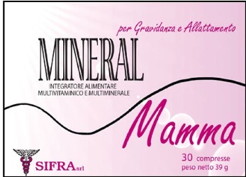 MINERAL MAMMA INTEGRATORE ALIMENTARE PER GRAVIDANZA ED ALLATTAMENTO 30 COMPRESSE 39 G - Pharmaleader