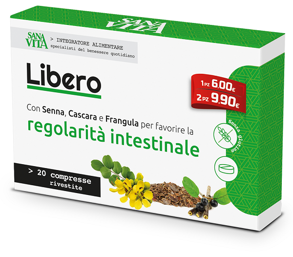 SANAVITA LIBERO 20 COMPRESSE - Pharmaleader