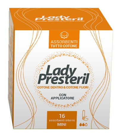 LADY PRESTERIL ASSORBENTI INTERNI MINI 16 PEZZI - Pharmaleader