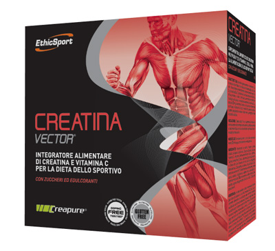 ETHICSPORT CREATINA VECTOR 20 BUSTINE 8 G - Pharmaleader