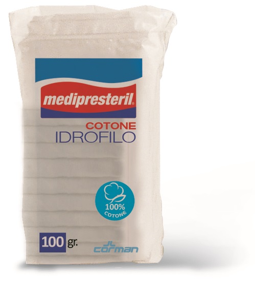 COTONE IDROFILO FU MEDIPRESTERIL CONFEZIONE DA 100GRAMMI - Pharmaleader