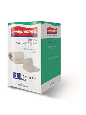 BENDA ADESIVA MEDIPRESTERIL 10X400CM - Pharmaleader