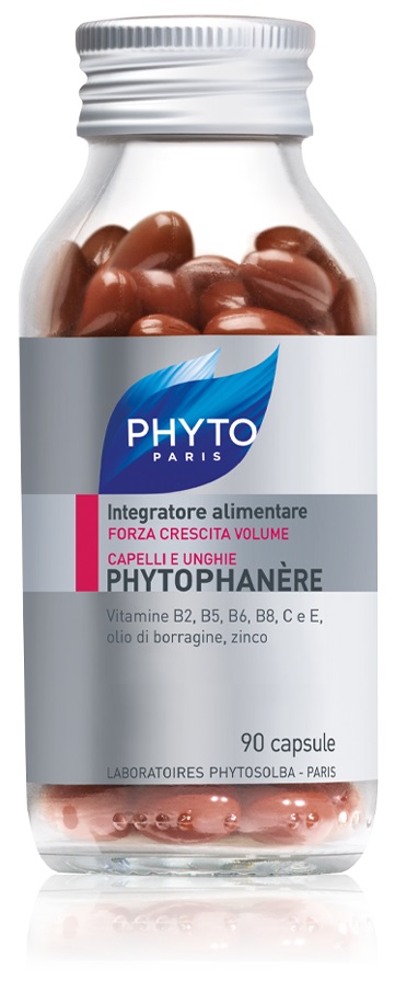 PHYTO PARIS PHYTOPHANERE INTEGRATORE ALIMENTARE CAPELLI/UNGHIE 90 CAPSULE NUOVA FORMULA ALLO ZINCO - Pharmaleader