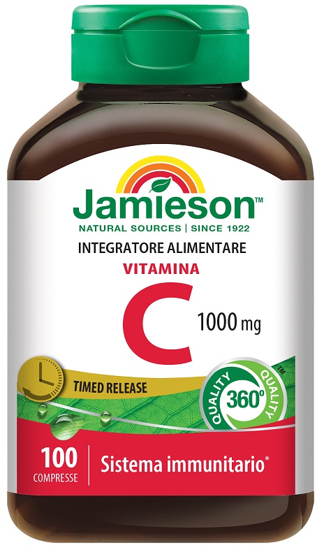 JAMIESON VITAMINA C 1000 TIMED RELEASE 100 COMPRESSE BARATTOG - Pharmaleader