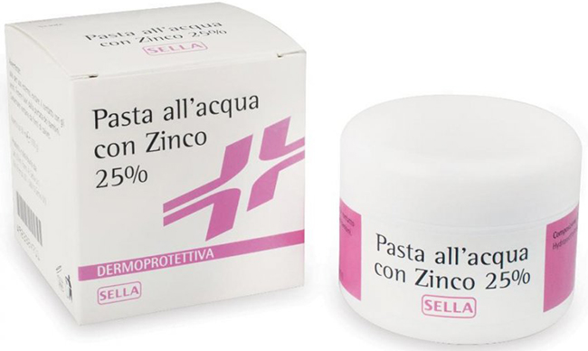 PASTA ACQUA CON ZINCO 25% 100 G - Pharmaleader