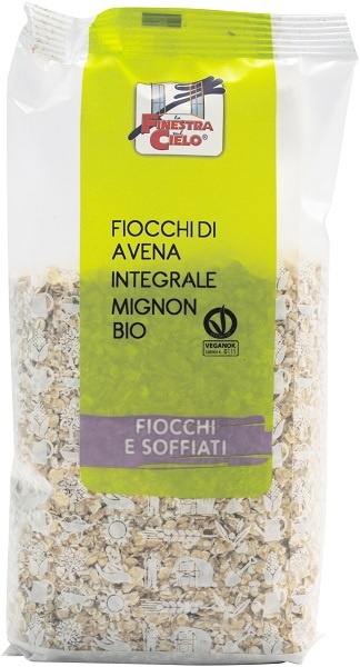FIOCCHI DI AVENA INTEGRALE MIGNON BIO 500 G - Pharmaleader