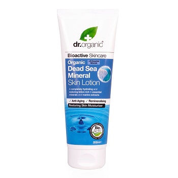 DR ORGANIC DEAD SEA MINERALS SALI MAR MORTO SKIN LOTION LOZIONE CORPO 200 ML - Pharmaleader
