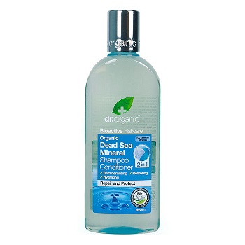 DR ORGANIC DEAD SEA MINERALS SALI MAR MORTO SHAMPOO CONDITIONER SHAMPOO BALSAMO 2 IN 1 265 ML - Pharmaleader
