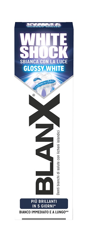 BLANX WHITE SHOCK SBIANCANTE DENTI 75 ML - Pharmaleader