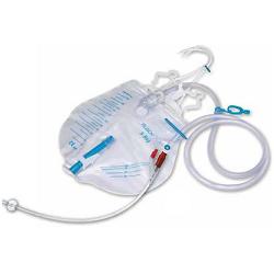 KIT PER CATETERISMO VESCICALE CON CATETERE PROFILCATH IN SILICONE SILKOMED A PERMANENZA DIAMETRO CH16 PRECONNESSO CON SISTEMA DI DRENAGGIO CON KIT DI POSIZIONAMENTO - Pharmaleader