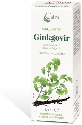 CAIRA GINKGOVIR MACERATO IDROALCOLICO GOCCE 50 ML - Pharmaleader