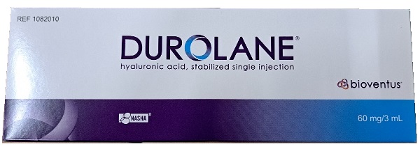 SIRINGA INTRA-ARTICOLARE DUROLANE ACIDO IALURONICO GEL 60 MG 3 ML - Pharmaleader