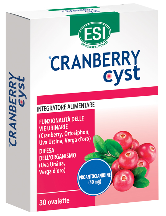 ESI CRANBERRY CYST 30 OVALETTE - Pharmaleader