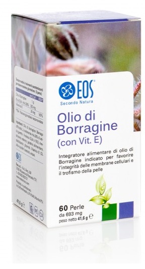 EOS OLIO BORRAGINE 60 PERLE 690MG - Pharmaleader