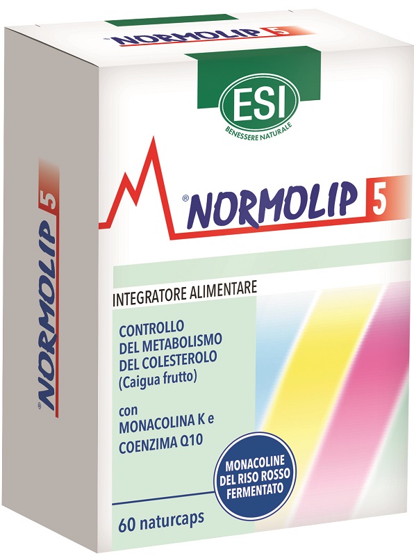 ESI NORMOLIP 5 60 CAPSULE - Pharmaleader