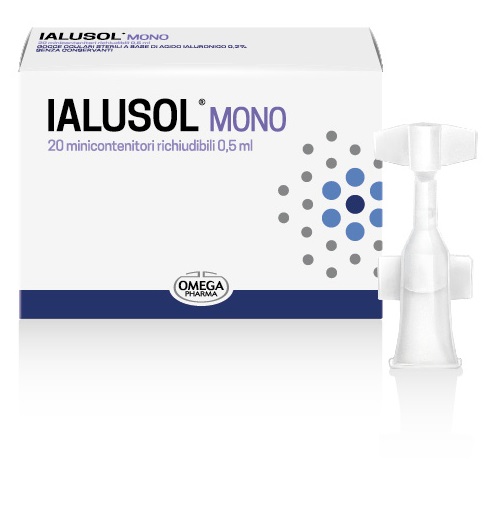 IALUSOL MONO GOCCE OCULARI 20 FLACONCINI 0,5 ML - Pharmaleader