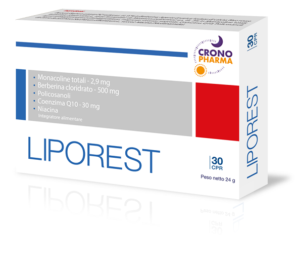 LIPOREST 30 COMPRESSE - Pharmaleader