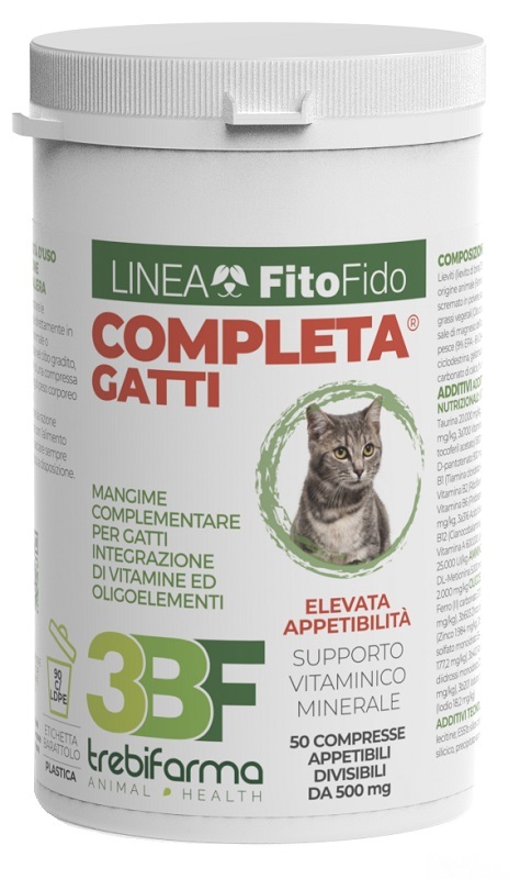 COMPLETA GATTI 50 COMPRESSE BARATTOLO 25 G - Pharmaleader