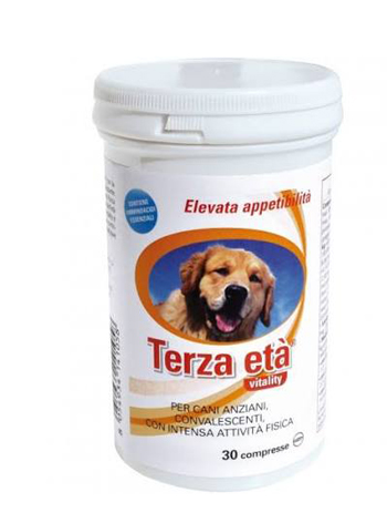 TERZA ETA' CANI 30 COMPRESSE BARATTOLO 45 G - Pharmaleader