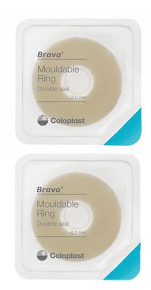 BRAVA ANELLO PLASMABILE DI PASTA NO ALCOL PER STOMIA 4,2MM 10 PEZZI - Pharmaleader