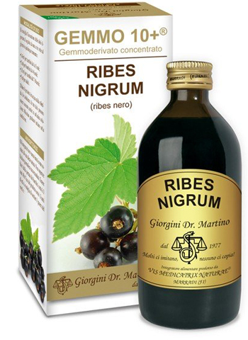 GEMMO 10+ RIBES NERO 200 ML LIQUIDO ANALCOLICO - Pharmaleader