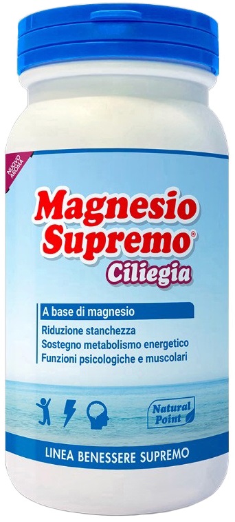 MAGNESIO SUPREMO CILIEGIA POLVERE 150 G - Pharmaleader