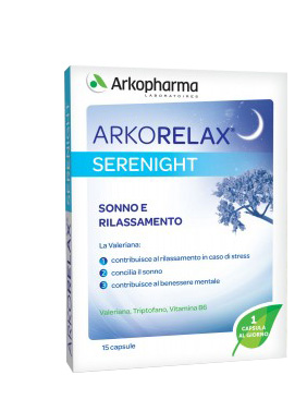 ARKORELAX SERENIGHT 15 CAPSULE - Pharmaleader