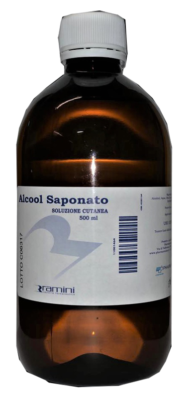 ALCOOL SAPONATO SOLUZIONE 500 ML - Pharmaleader