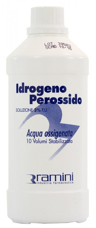 PEROSSIDO D'IDROGENO FU SOLUZIONE 3% 10 VOLUMI 200 ML - Pharmaleader