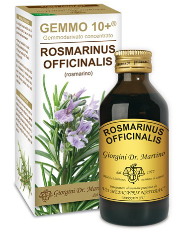 GEMMO 10+ ROSMARINO LIQUIDO ANALCOLICO 100 ML - Pharmaleader