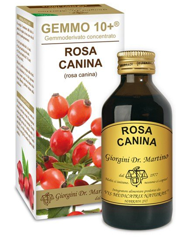 GEMMO 10+ ROSA CANINA LIQUIDO ANALCOLICO 100 ML - Pharmaleader