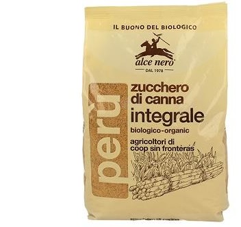 ZUCCHERO DI CANNA INTEGRALE AMERICA LATINA 500 G - Pharmaleader