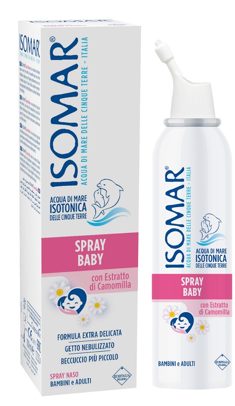 ISOMAR SPRAY BABY CON CAMOMILLA 100 ML - Pharmaleader