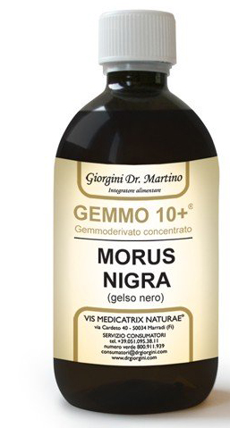 GEMMO 10+ GELSO NERO 500 ML LIQUIDO ANALCOLICO - Pharmaleader