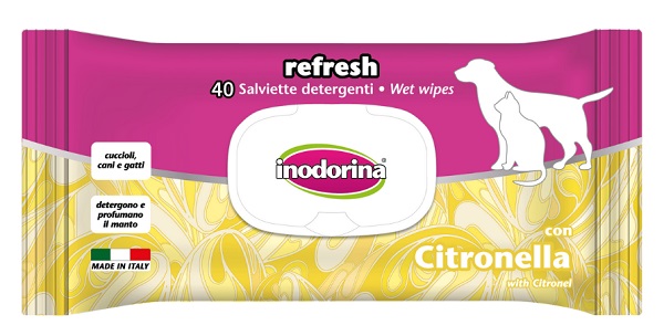 SALVIETTE CITRONELLA INODORINA 40 PEZZI - Pharmaleader