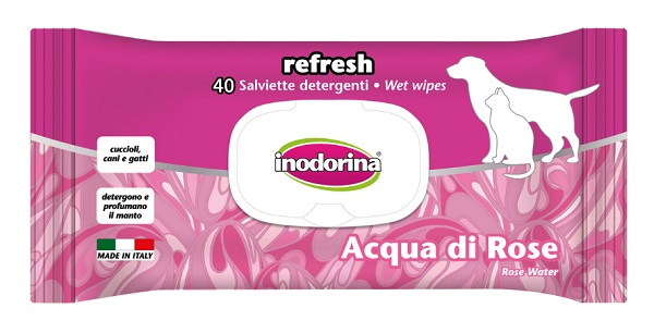 SALVIETTE ROSA INODORINA 40 PEZZI - Pharmaleader