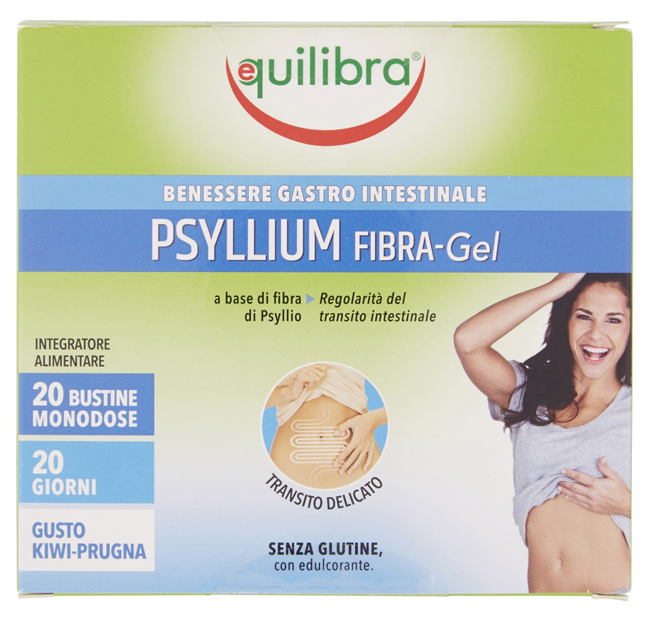PSYLLIUM FIBRA GEL GUSTO KIWI PRUGNA 20 BUSTINE MONODOSE - Pharmaleader