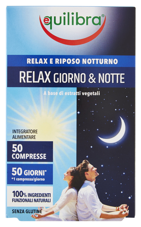 RELAX GIORNO & NOTTE 50 COMPRESSE - Pharmaleader
