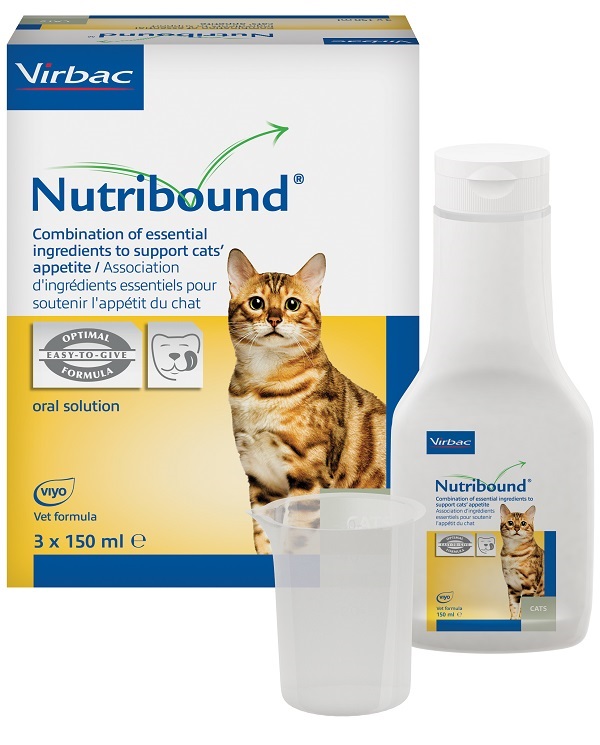 NUTRIBOUND SOLUZIONE ORALE APPETIBILE PER GATTO 3 FLACONI DA 150 ML - Pharmaleader